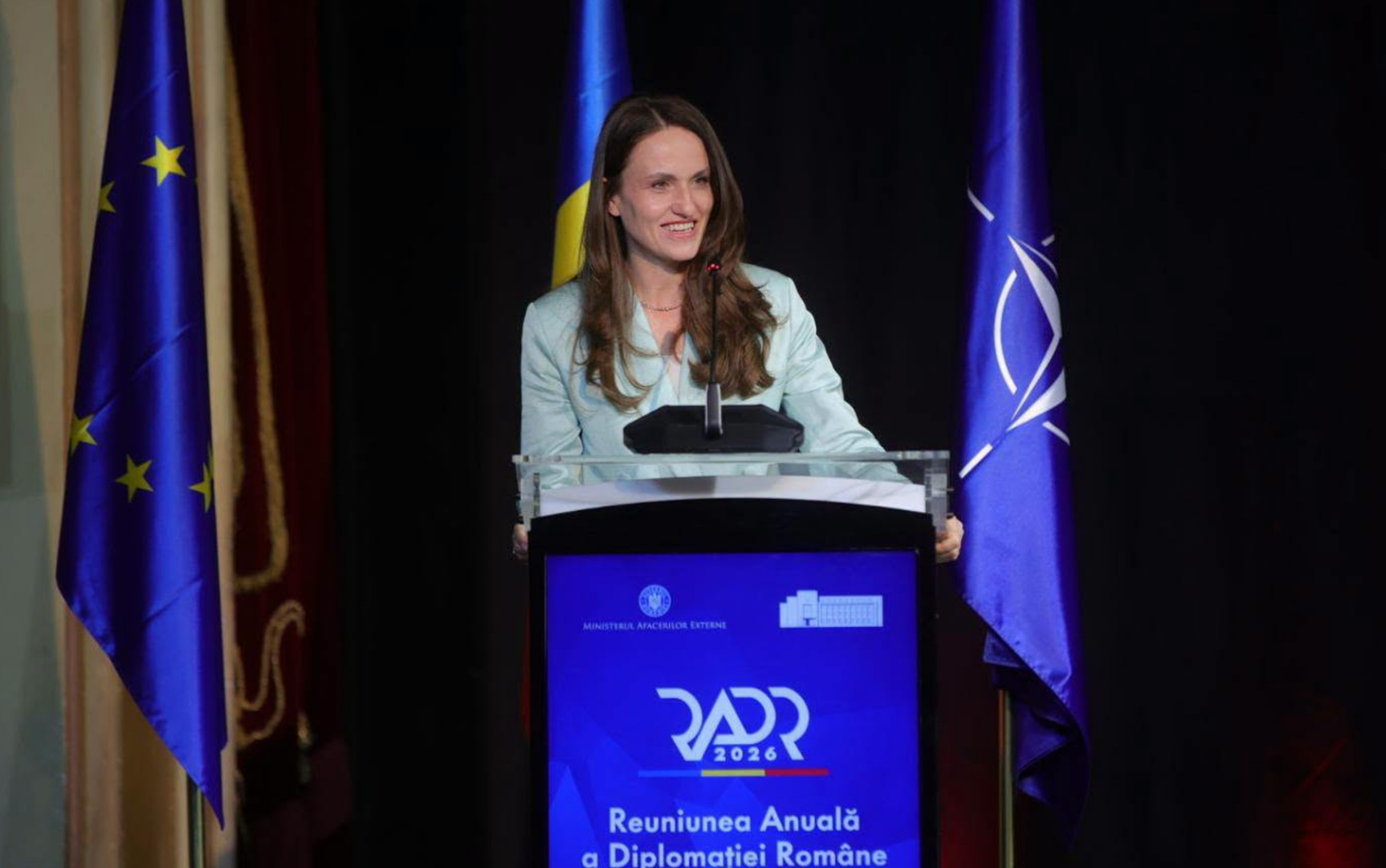 Oana Țoiu, despre prioritățile diplomației române: Securitatea, Ucraina și sprijinul pentru Republica Moldova