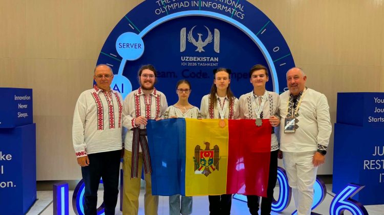 Argint și bronz pentru Moldova la Olimpiada Internațională de Informatică din Uzbekistan