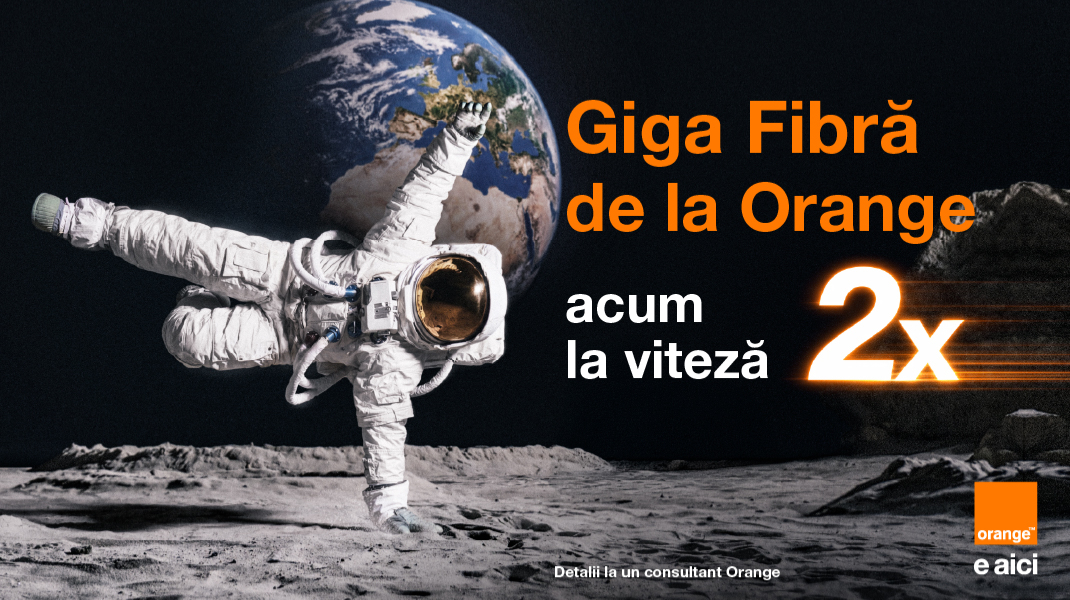 Un nou nivel de excelență pentru internetul de acasă: Orange Moldova lansează noile abonamente Giga Fibră cu viteze de până la 2,2 Gbps și Giga Box Wi‑Fi 7