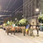 Repetiție generală pentru parada de 27 august: militarii se aliniază în PMAN