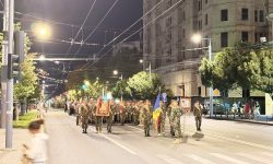 Repetiție generală pentru parada de 27 august: militarii se aliniază în PMAN