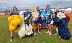 Cinci sportivi moldoveni reprezintă țara la Campionatul Mondial de Parașutism din Slovacia