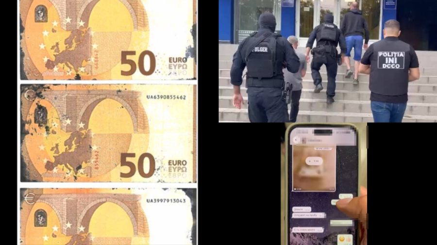 Bancnote cu urme de cerneală, introduse în bancomate din Chișinău. Oamenii legii au descins cu percheziții
