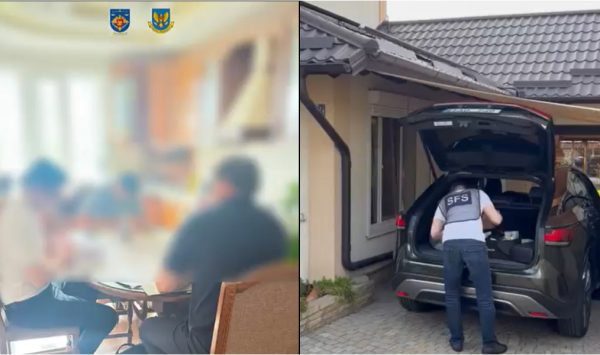 VIDEO Percheziții în Chișinău. Administratorul unei companii, reținut pentru escrocherie de 5.000.000 lei