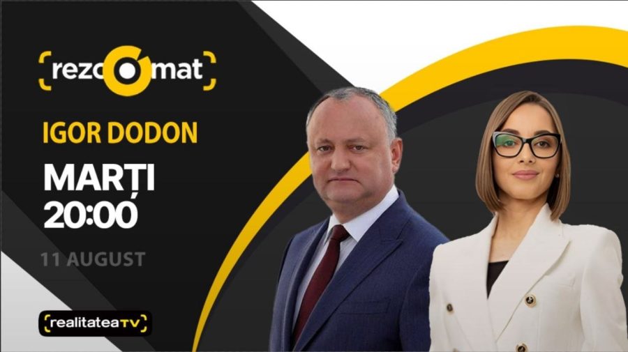 Liderul Partidului Socialiștilor, Igor Dodon, este invitatul emisiunii Rezoomat