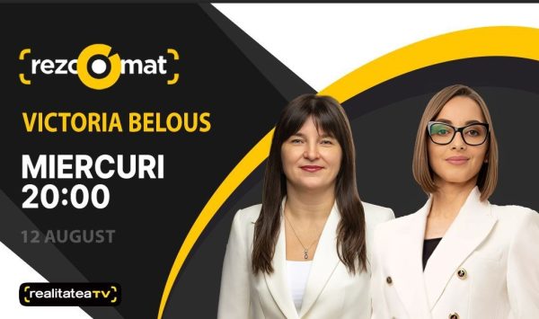 Ministra Finanțelor, Victoria Belous, este invitata emisiunii Rezoomat