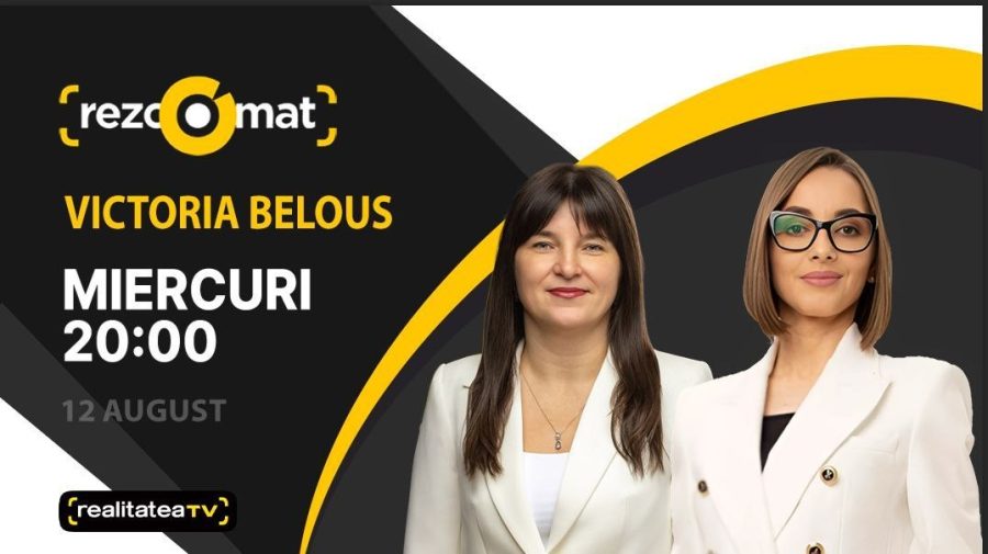 Ministra Finanțelor, Victoria Belous, este invitata emisiunii Rezoomat