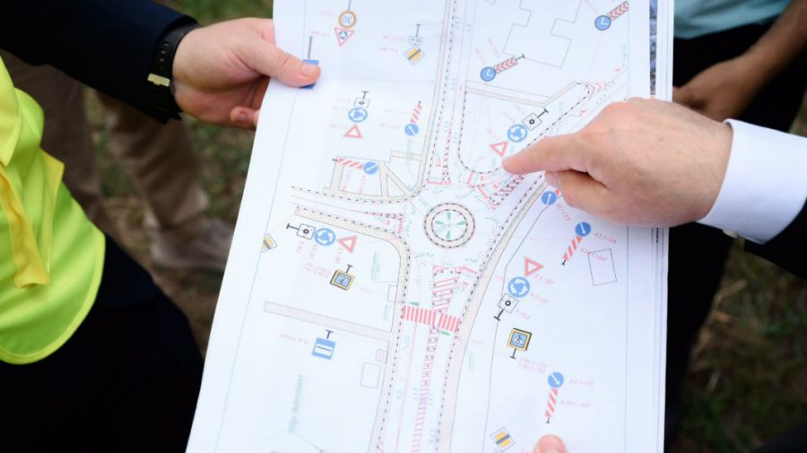 La intrarea în municipiul Cahul va fi amenajat un sens giratoriu. Valoarea lucrărilor
