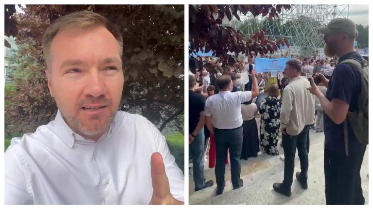 Pruteanu acuză Guvernul că a „ascuns” protestul profesorilor în spatele scenei din PMAN