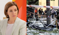 „Alături de familiile care îi deplâng pe cei dragi”. Mesajul Maiei Sandu, după atacul asupra orașului Krivoi Rog