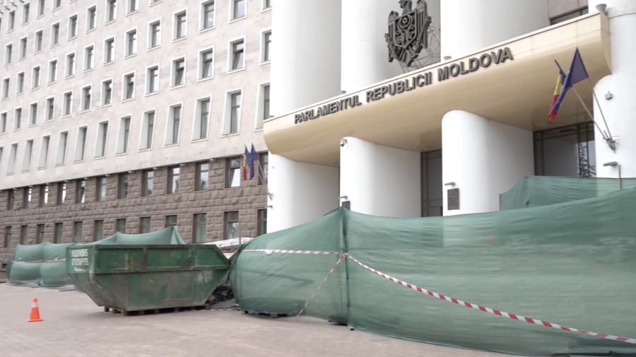 Scările Parlamentului, renovate cu 1,5 milioane, vor avea și încălzire. DOC cu proiectul lucrărilor