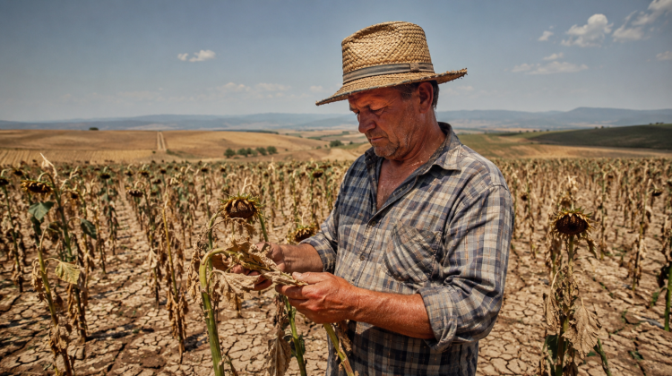 Canicula și seceta lovesc puternic agricultura Europei: Pierderi uriașe la legume și cereale