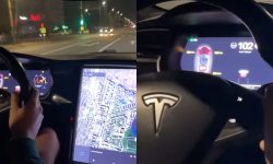 VIDEO Șofer filmat cu aproximativ 100 km/h pe o stradă din Chișinău. Imaginile au fost publicate pe internet