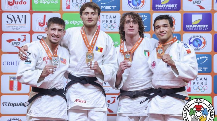 Judocanul Vlad Mitru a obținut aurul la Grand Prix-ul de la Lima