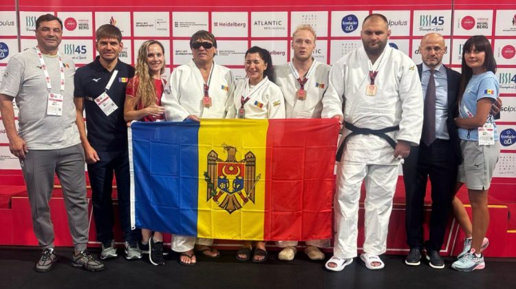 Performanță! Sportivii moldoveni s-au întors de la Campionatul European de parajudo cu argint și bronz
