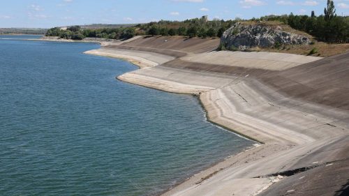 Moldova și România au redus debitul deversat pe Prut: Seceta pune presiune și pe lacul Stânca-Costești