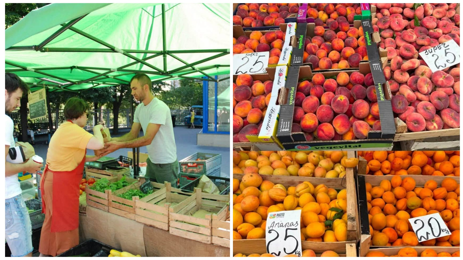 Fructe, legume și produse tradiționale în Chișinău: Târgurile organizate în weekend