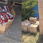 VIDEO Captură de proporții în nordul țării: 1,9 milioane de țigarete, ridicate de oamenii legii