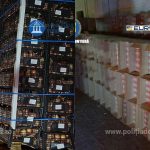 Camioane cu fructe și legume, folosite pentru contrabandă cu țigări. Rețea de moldoveni și români, destructurată
