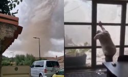 Un sat din Franța, devastat de o tornadă: Zeci de răniți și sute de case afectate