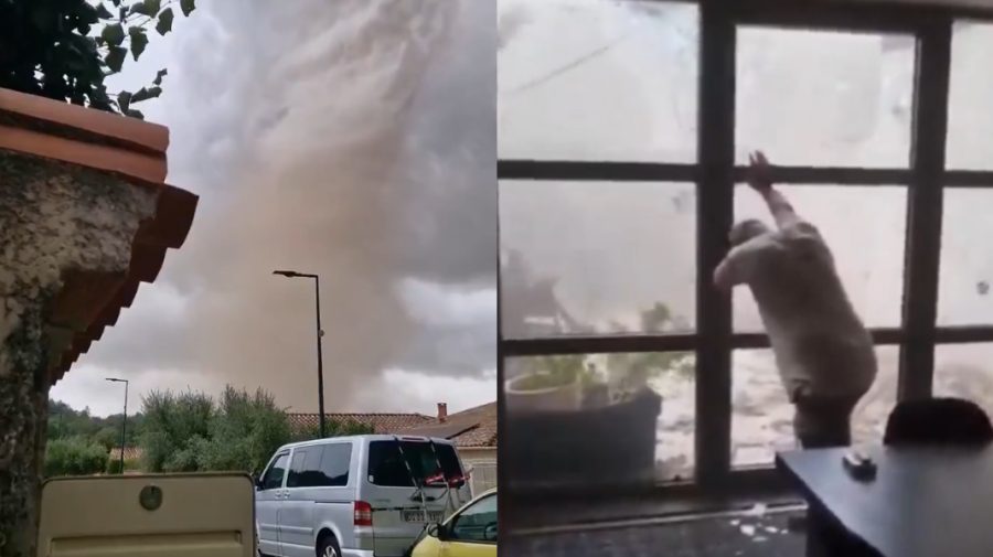 Un sat din Franța, devastat de o tornadă: Zeci de răniți și sute de case afectate