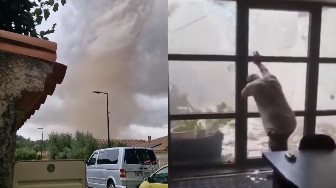 Un sat din Franța, devastat de o tornadă: Zeci de răniți și sute de case afectate