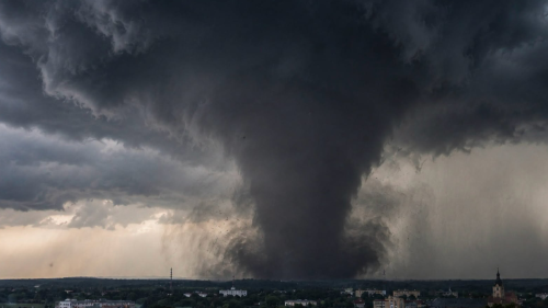 VIDEO Tornadă și furtuni puternice în Germania: Un mort și zeci de case avariate