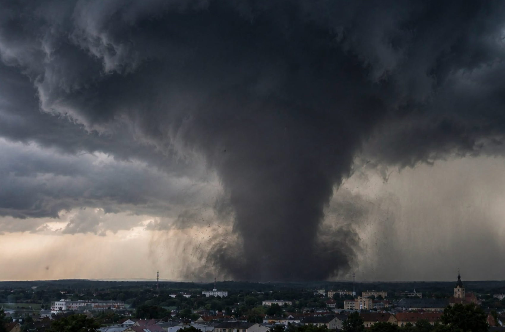 VIDEO Tornadă și furtuni puternice în Germania: Un mort și zeci de case avariate