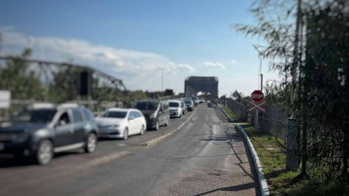 Trafic intens la Giurgiulești-Galați, pe sensul de intrare în Republica Moldova. Recomandările autorităților