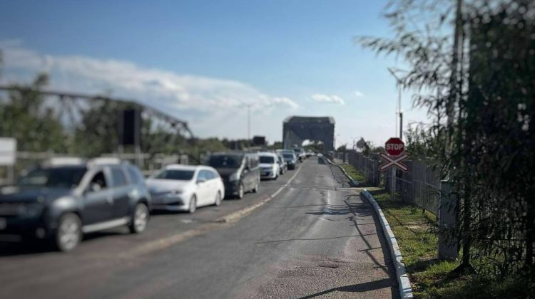 Trafic intens la Giurgiulești-Galați, pe sensul de intrare în Republica Moldova. Recomandările autorităților