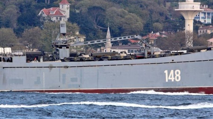 Ucraina susține că a lovit trei nave de război rusești în atacul asupra bazei navale din Novorossiisk