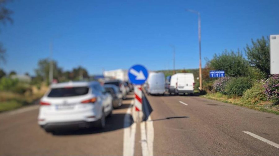 Aglomerație la ieșirea din țară prin punctul de trecere Leușeni–Albița: Cum se circulă prin vama Sculeni