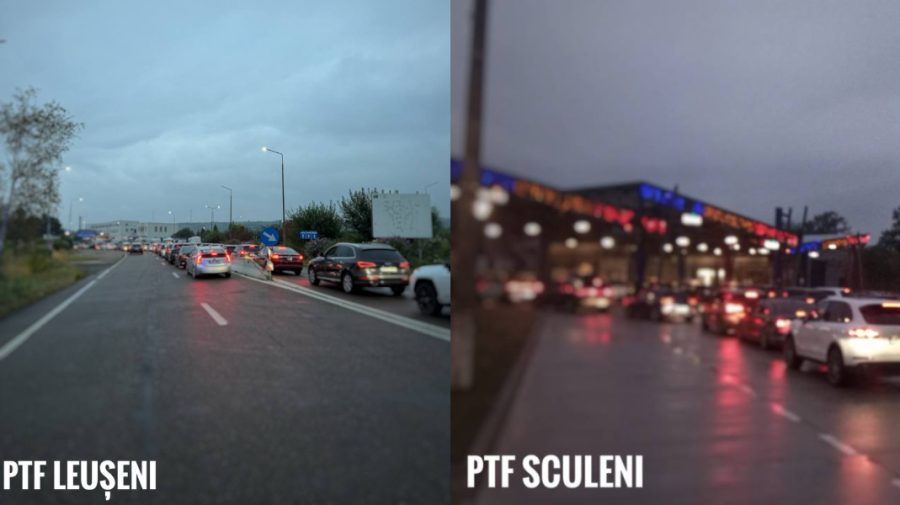 Călători, atenție! Trafic intens la frontierele Leușeni și Sculeni
