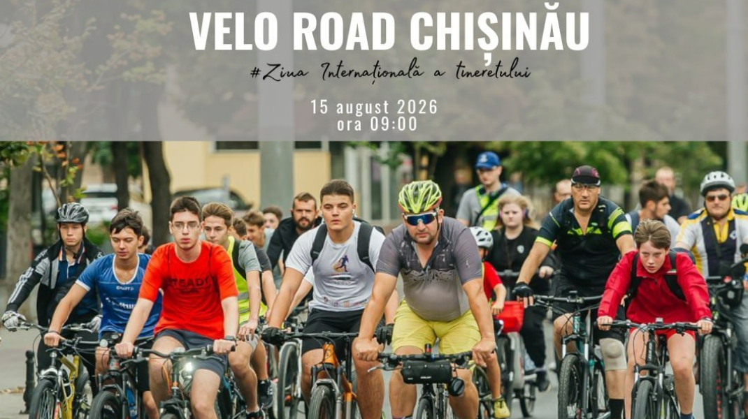 Velo Road Chișinău revine! Cicliștii experimentați și amatori, invitați să participe