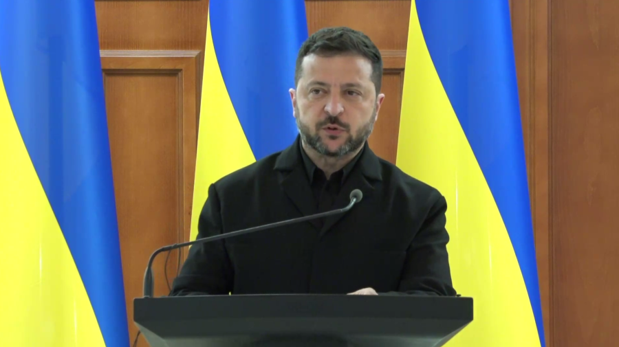 „Ucraina este pregătită să contribuie la securitatea Moldovei și României”. Mesajul lui Zelenski de la Chișinău