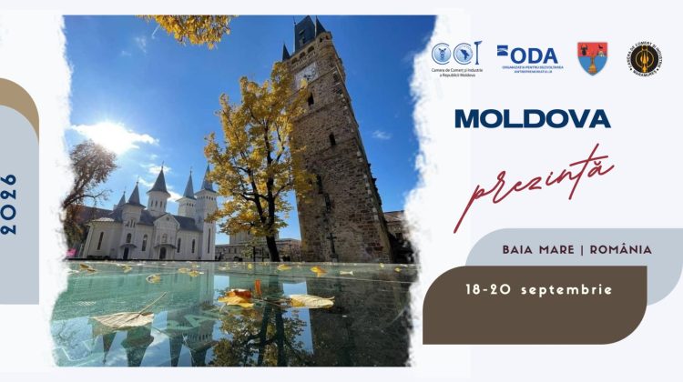 Produsele moldovenești vor ajunge la Baia Mare. Companiile sunt invitate la expoziția „Republica Moldova Prezintă”