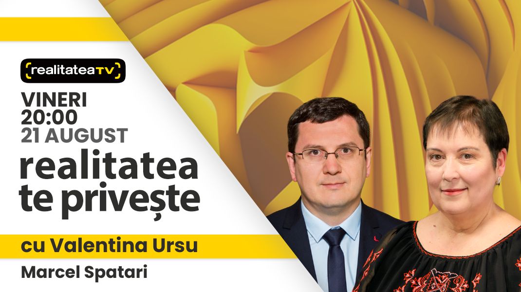 Marcel Spatari este invitat la “Realitatea te privește”