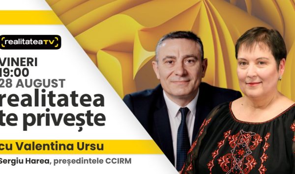 Sergiu Harea, președintele Camerei de Comerț și Industrie, invitat la “Realitatea te privește”