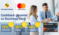 Până la 30% cashback pentru antreprenori: Mastercard Business de la Moldindconbank oferă noi avantaje
