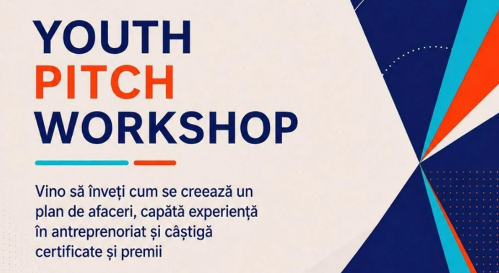 O idee bună poate deveni o afacere: Tinerii din Chișinău, invitați să participe la Youth Pitch
