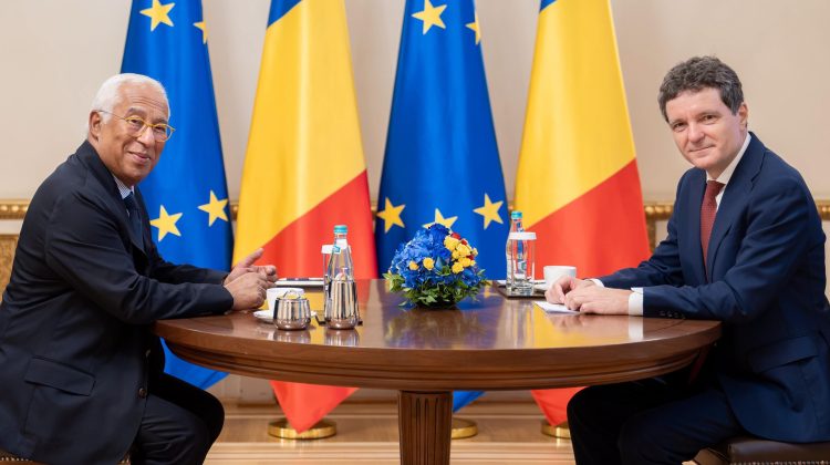 António Costa, la București: Aderarea Moldovei la UE este o investiție în securitate și stabilitate