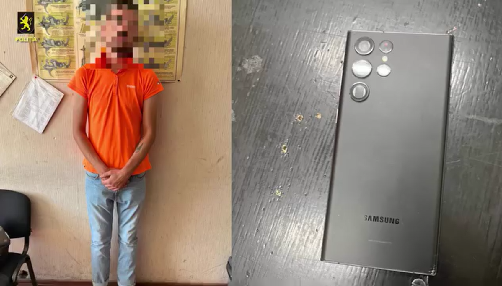 VIDEO Un apel care s-a transformat în furt: Bărbat reținut în Capitală după ce i-ar fi smuls telefonul unei femei