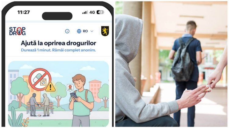 Elevii pot denunța anonim situațiile legate de droguri: A fost lansată aplicația „STOP-DROG”