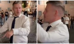 VIDEO De la întâlnirea cu Papa Leon al XIV-lea, la dans pe străzile Romei: Péter Magyar, surprins într-un moment inedit