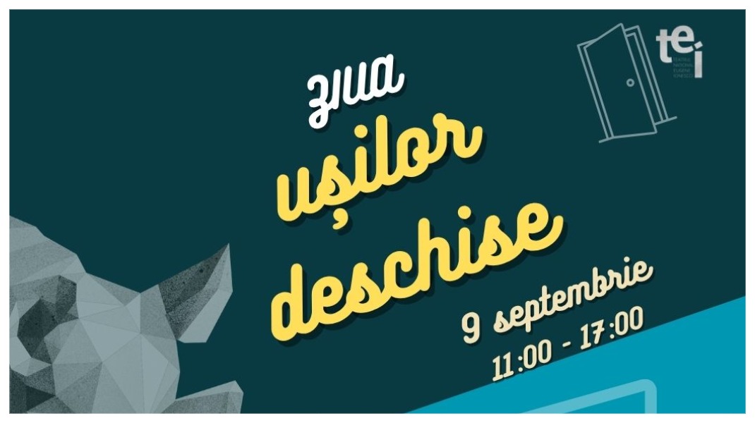 Ziua Ușilor Deschise la Teatrul Național ”Eugene Ionesco”