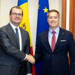 Christopher W. Smith, la prima întrevedere cu premierul Tofan: Conflictul transnistrean, printre subiectele discutate