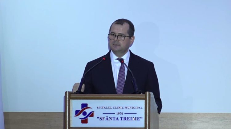 Vasile Tofan, la aniversarea Spitalului „Sfânta Treime”: A vorbit despre tatăl său, adus de trei ori de pe lumea cealaltă