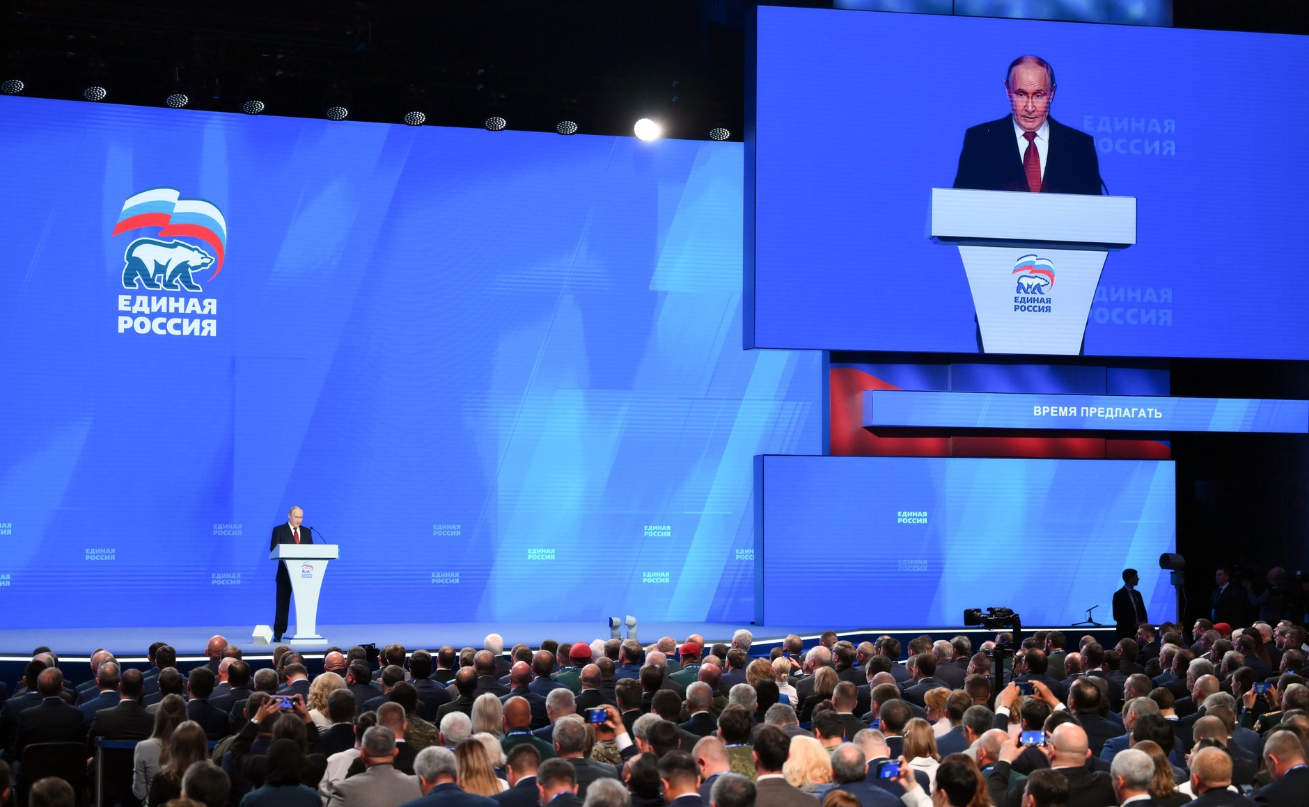 Alegeri în Rusia: Partidul lui Putin conduce detașat după numărarea a peste 90% din voturi