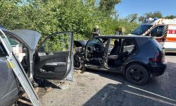 FOTO Accident grav la Anenii Noi: Trei persoane rănite, dintre care doi polițiști
