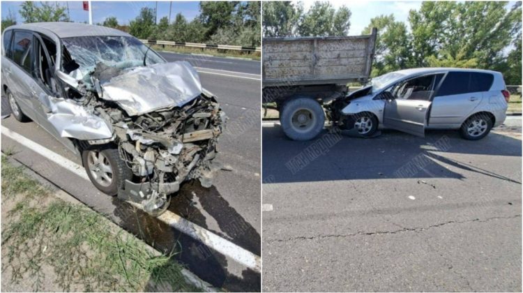 Accident rutier între Bender și Parcani. O șoferiță a avut nevoie de îngrijiri medicale